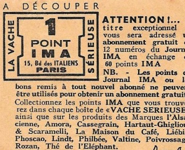 Point Ima La Vache Sérieuse