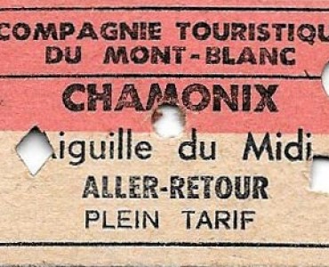 Ticket de Téléphérique (01)