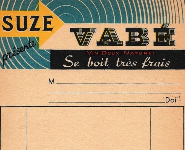 Petite facture illustrée Suze Vabé