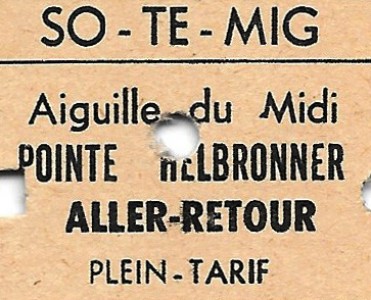 Ticket de Téléphérique (02)