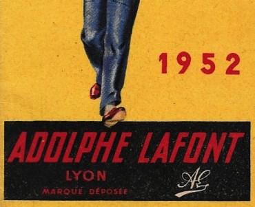 Calendrier 1952 Adolphe Lafont