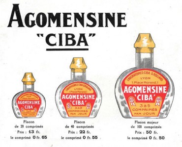 Notice Agomensine Ciba