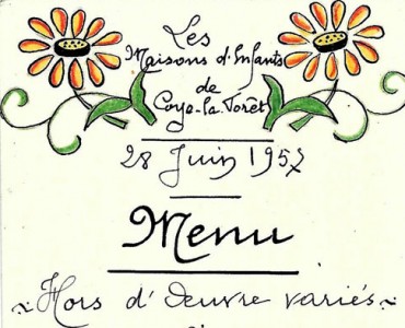 Menu Maisons d'Enfants de Coye La Forêt (03)