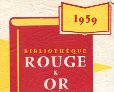 Calendrier 1959 Bibliothèque Rouge et Or