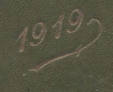 Calendrier 1919