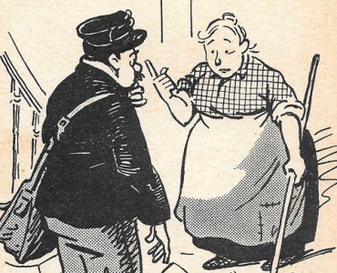 Carte Postale Soutien Fraternel des PTT