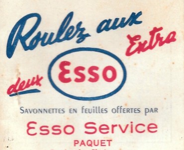 Calendrier 1954 Esso