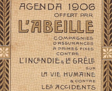 Agenda 1906 L'Abeille