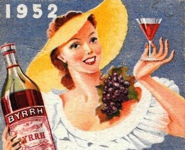 Calendrier 1952 Byrrh