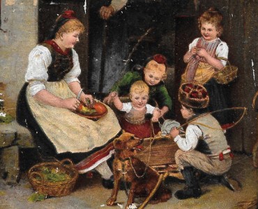Calendrier 1893 Bouillon Cibils