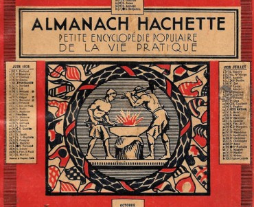 Almanach Hachette 1938