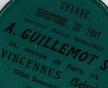 Miroir Bijouterie Guillemot Vincennes