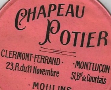 Miroir Chapeau Potier Moulins