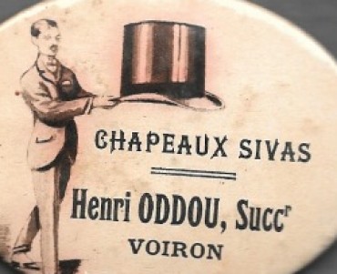 Miroir Chapeaux Sivas Henri Oddou Voiron