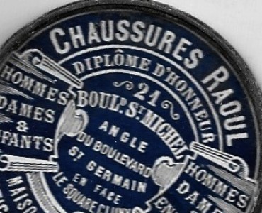 Miroir Chaussures Raoul Paris