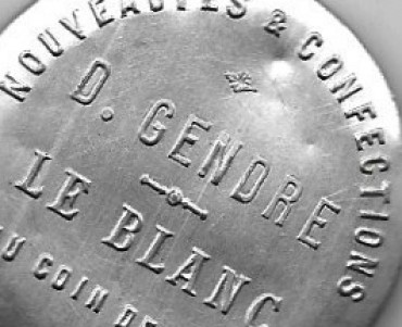 Miroir  Gendre Le Blanc