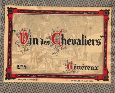 Protège-cahier Vin des Chevaliers