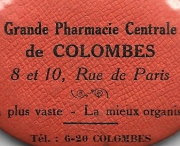 Miroir Pharmacie Centrale de Colombes