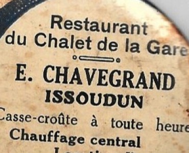 Miroir Restaurant Chavegrain Issoudin