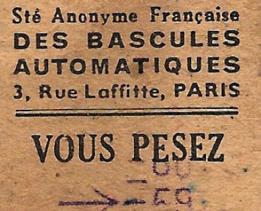 Ticket de Pesée (01)