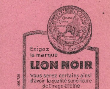 Buvard Lion Noir (06)