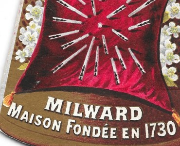 Calendrier 1893 Milward & Sons