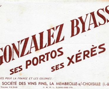 Buvard Gonzalez Byass