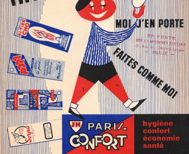 Protège-cahier Semelles Paris Confort