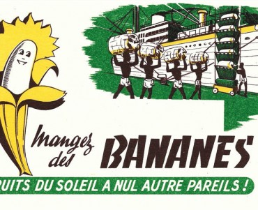 Buvard Mangez des bananes