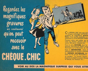 Pub Chèque Chic