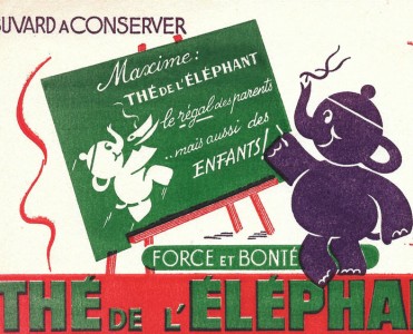 Buvard Thé de l'Eléphant