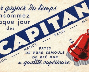 Buvards Pâtes Capitan
