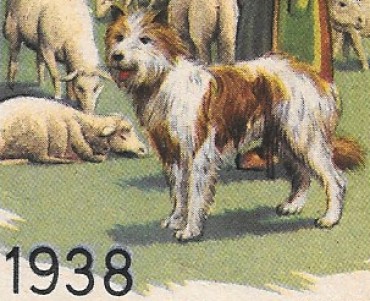 Calendrier 1938 Crème Eclipse 