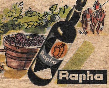 Etiquette de boites d'allumettes Rapha (01)
