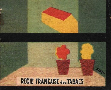 Calendrier 1940 Régie Française des tabacs