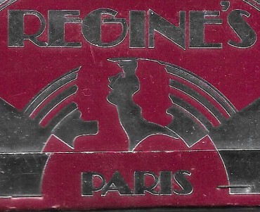 Pochette d'allumettes Régine's