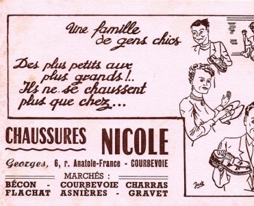 Buvard Chaussures Nicole