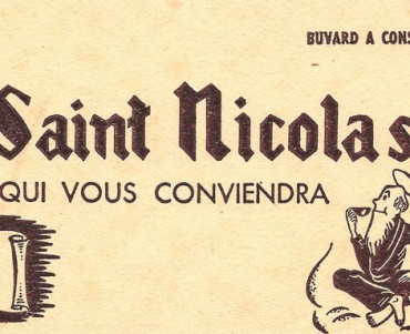 Buvard Café Saint Nicolas