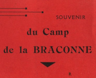 Cartes postales Souvenir du Camp de Braconne