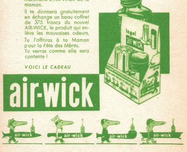 Buvard Air Wick
