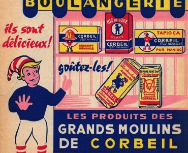 Protège-cahier Grands Moulins de Corbeil (02)