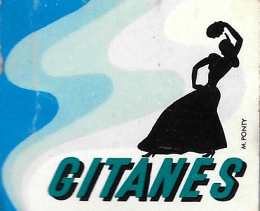 Pochette d'allumettes Gitanes (02)