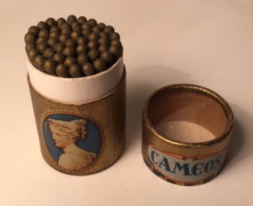 Boite d'allumettes Golden Cameos