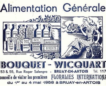 Buvard Bouquet-Wicquart