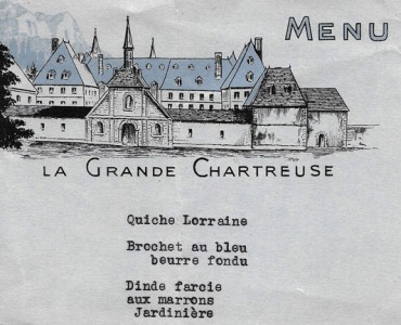 Menu Grande Chartreuse