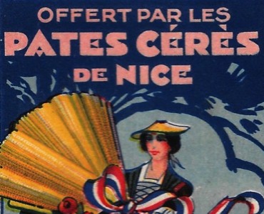 Calendrier 1929 Pâtes Cérès de Nice