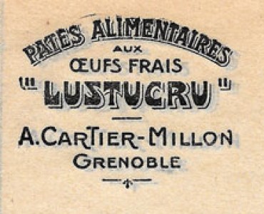 Petite facture illustrée Lustucru