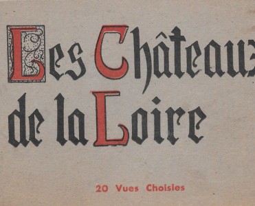 Carnet de Cartes Châteaux de la Loire