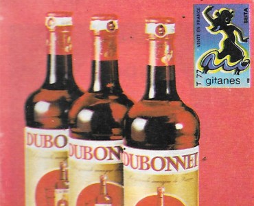 Grosse boite d'allumettes Dubonnet (01)