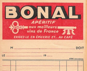 Petite facture illustrée Bonal